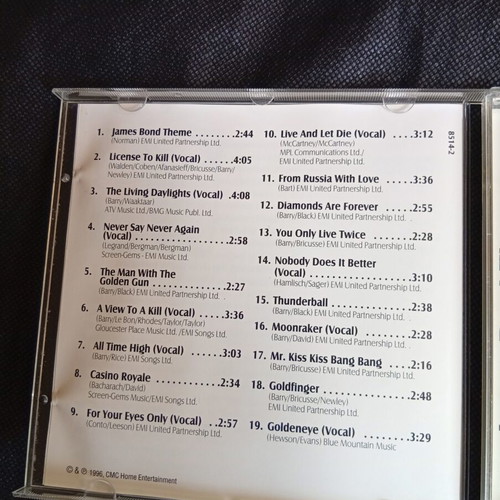 James Bond Themes CD like new