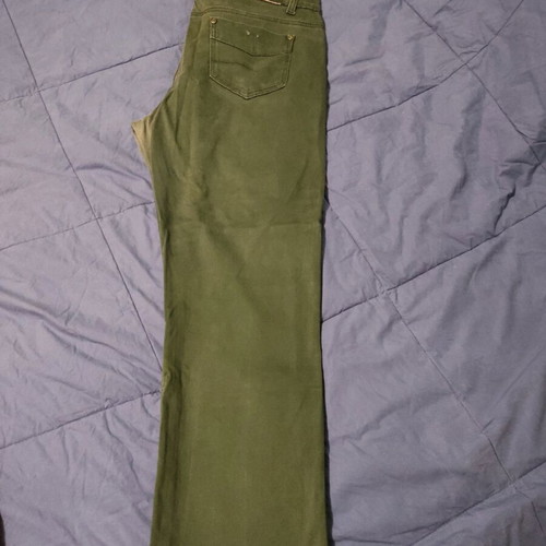 Pants used, cypress color