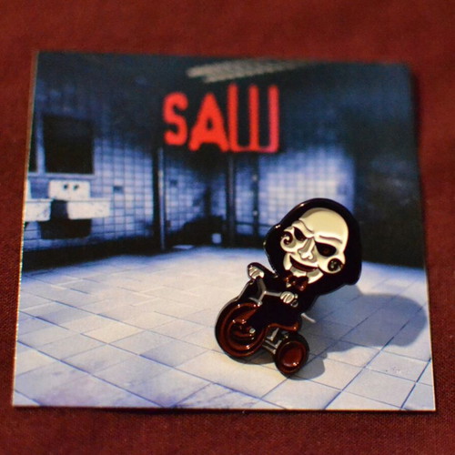 Saw Billy the Puppet Pin new