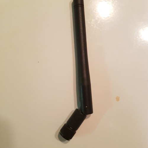 2.4GHz Omni 5dBi antenna used with network card antenna and 5m SMA extension