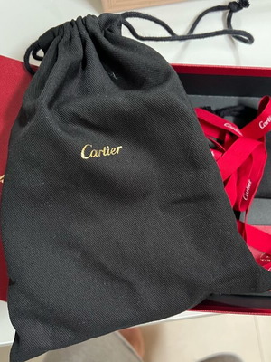 Ζώνη Cartier Ολοκαίνουρια, Μέγεθος 100, Μαύρη και Καφέ