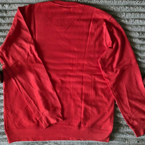 Champion sweatshirt without hood like new, size XXL, red
