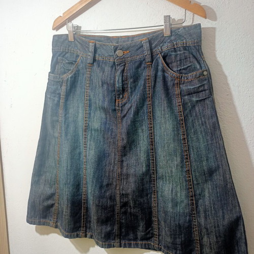 Yessica denim skirt, 100% cotton, size 42