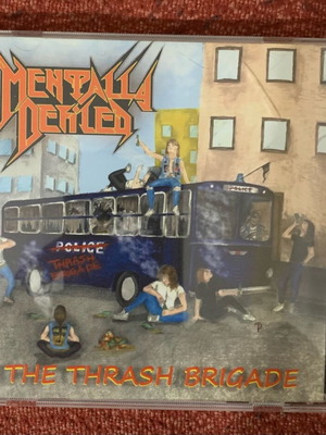Mentally Defiled The Thrash Brigade CD like new, Greek thrash metal