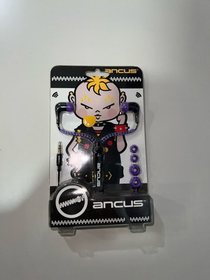 Ancus Earbuds with Zipper Design New in Packaging