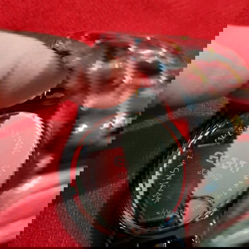 Ecan Unisex Watch New Black and Gold Stainless Steel