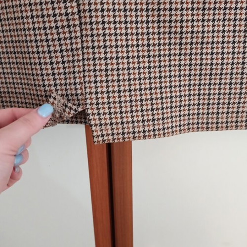 Terranova checked skirt used, fitted, size XL