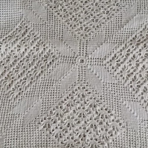 Decorative crochet pillowcases, set of 2, 45x45 cm