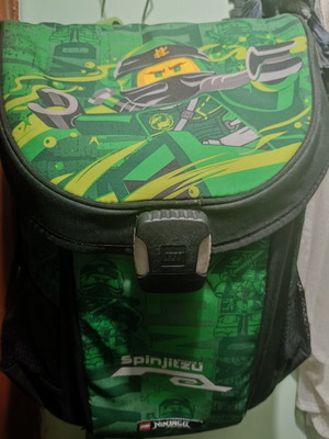 Lego Easy Ninjago Energy σχολική τσάντα πλάτης δημοτικού πράσινη 18lt μεταχειρισμένη