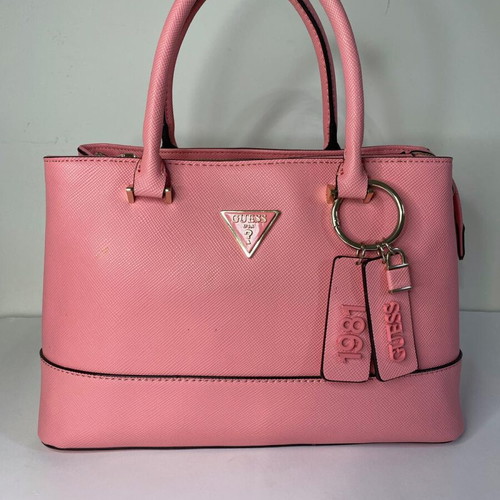 Guess handbag pink like new