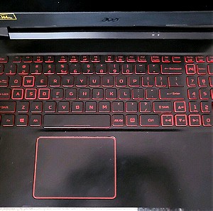 Gaming laptop acer nitro 5 55-515-99FV i7 10750h RTX2060 6gb ελαττωματικό