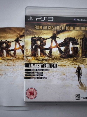 Rage Anarchy Edition PS3 game