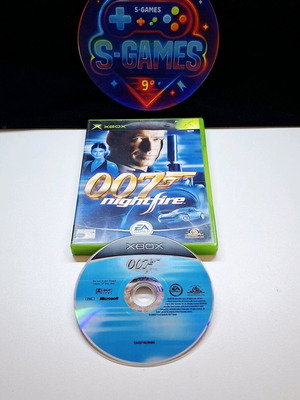 007 Nightfire Xbox game used with scratched disc