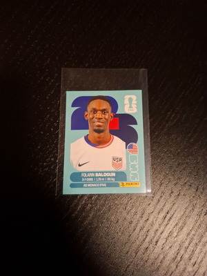 Folarin Balogun USA FIFA World Cup 2026 Panini sticker καινούργιο