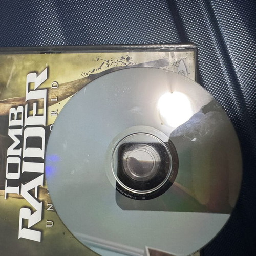 Tomb Raider PC Games used, pack of 4 classic titles with manuals