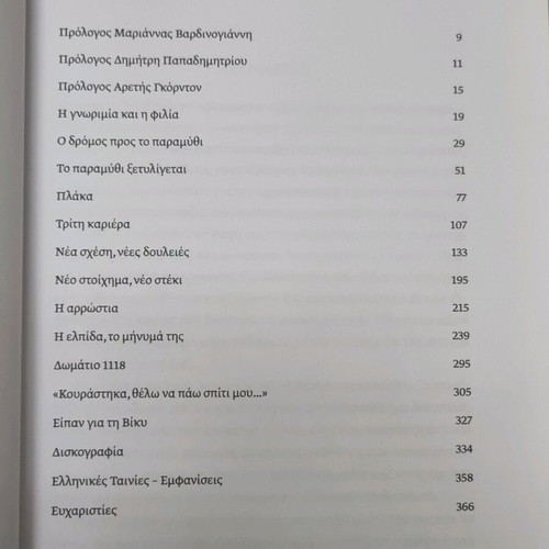 Thimame Ti Vicky Moscholiou biography book used, Greek