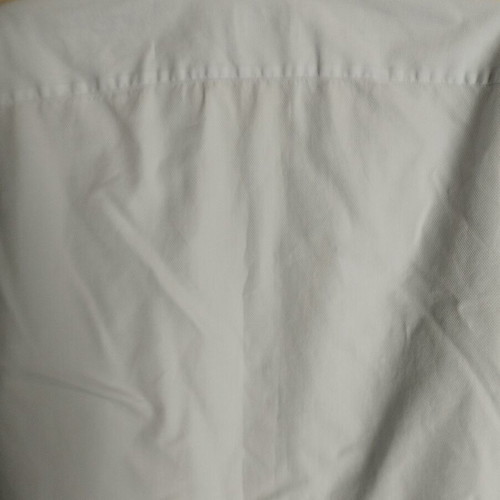 Zegna shirt medium 15.5/39 blue cotton used with slight wear