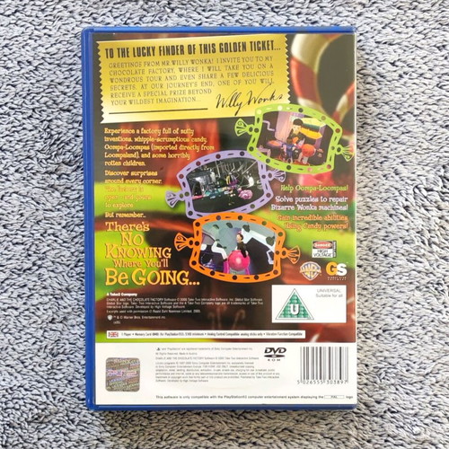 Charlie & The Chocolate Factory PlayStation 2 game used