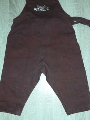Lupilu baby overalls used 3-6 months