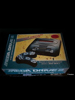 Mega Drive 2 console new with 2 controllers and built-in games