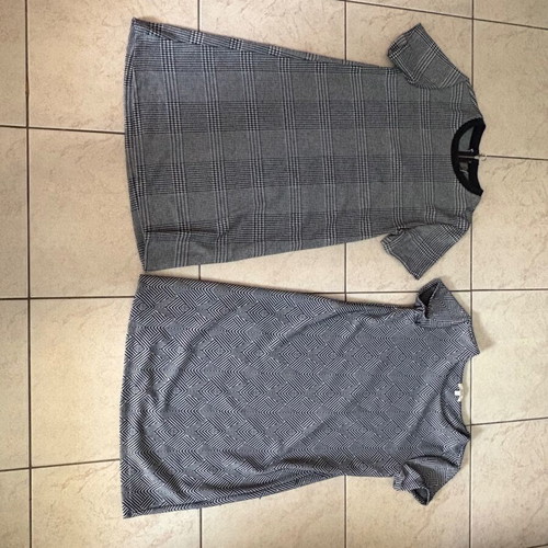 Set of 2 mini dresses Stradivarius size M and OVS size S like new