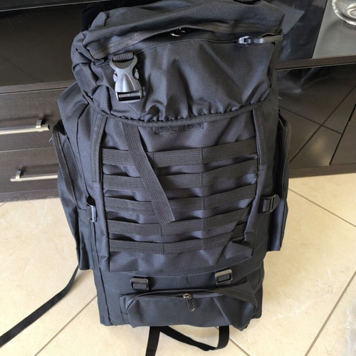 Backpack 80 liters new, black