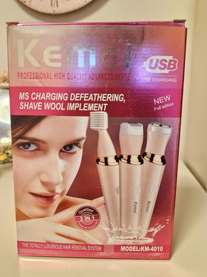 Kemei Trimmer 3-in-1 grooming device new, unused