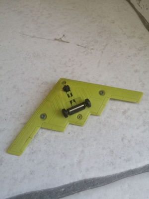 Metal Stealth Airplane used