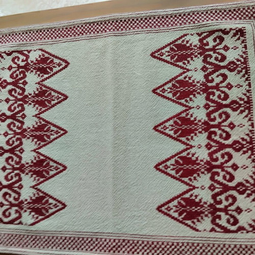 Table runner in koukoulari new, solid color 60x39 cm