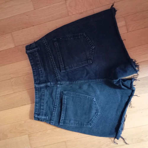 Black jorts like new, size XS