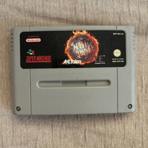 NBA Jam Tournament Edition Super Nintendo SNES game used