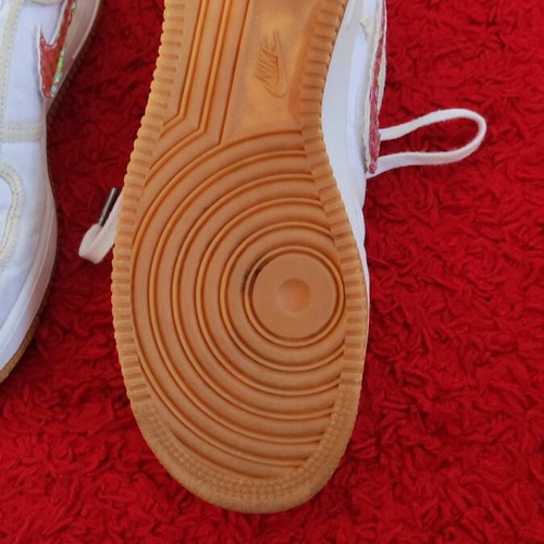 Travis Scott Air Force 1 new, collectible, white and beige