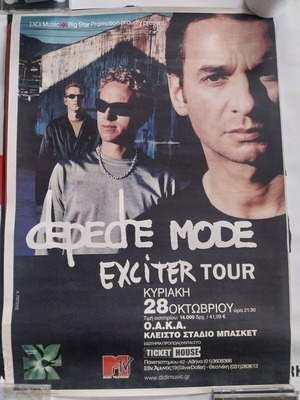 Depeche Mode poster 2001, genuine, new