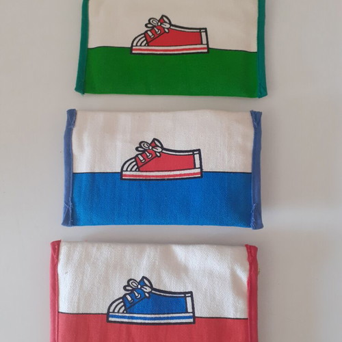 Kids Wallets from the 80s new, set of three