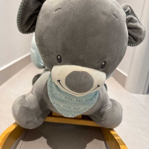 Nattou rocking dog toy like new