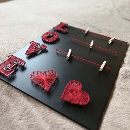 String art photo frame made to order