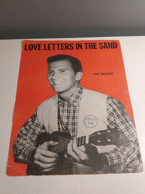 Pat Boone Love Letters In The Sand παρτιτούρα