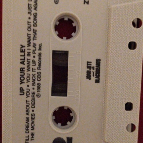 Joan Jett & The Blackhearts Up Your Alley cassette 1988 first US press