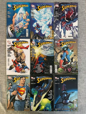 Superman (Anubis) comics set volumes 4-12 used, issues #7-28