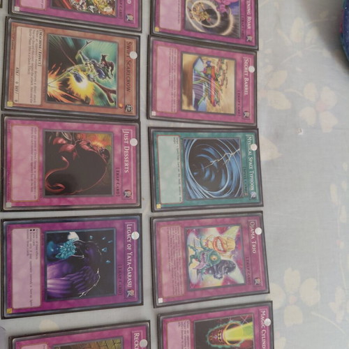Yu Gi Oh cards new, set of 50 with sleeves