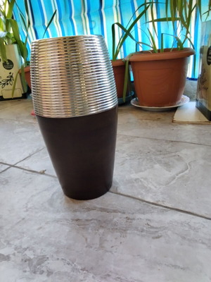 Βάζο Madlene 30,5cm mango wood σαν καινούργιο με μικρά σημαδάκια