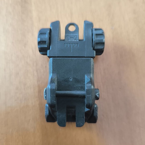 Rear Sight for Picatinny Rail Rifle like new, ideal for airsoft