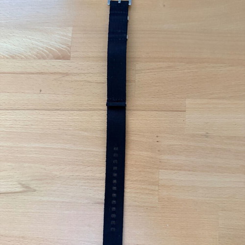 Λουράκι Nato Strap Style Premium Scuba Μαύρο 19mm - 20mm καινούργιο
