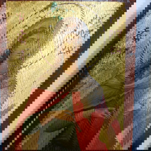 Εικόνες αγίων σε ξύλο, σετ 9 τεμαχίων, καινούργιες