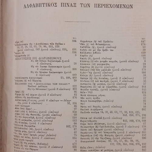 Diaplasis ton Paidon 1883 used magazine
