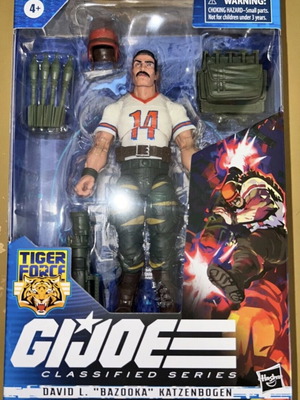 G.I. Joe Classified Tiger Force 6" David L. 'Bazooka' Katzenbogen new