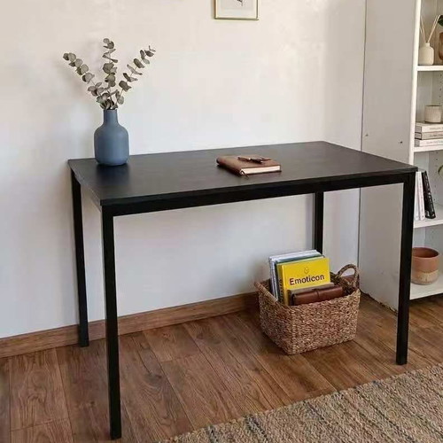 Modern black desk like new, minimal design