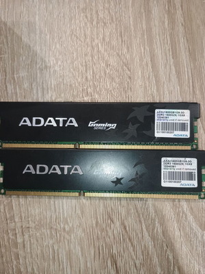 ADATA Gaming Series DDR3-1600G RAM like new, 2x1GB