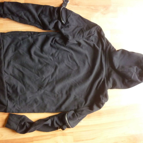 Humanism women's teen black medium sweatshirt jacket used