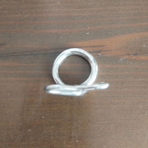 Handmade silver ring 925, size 55